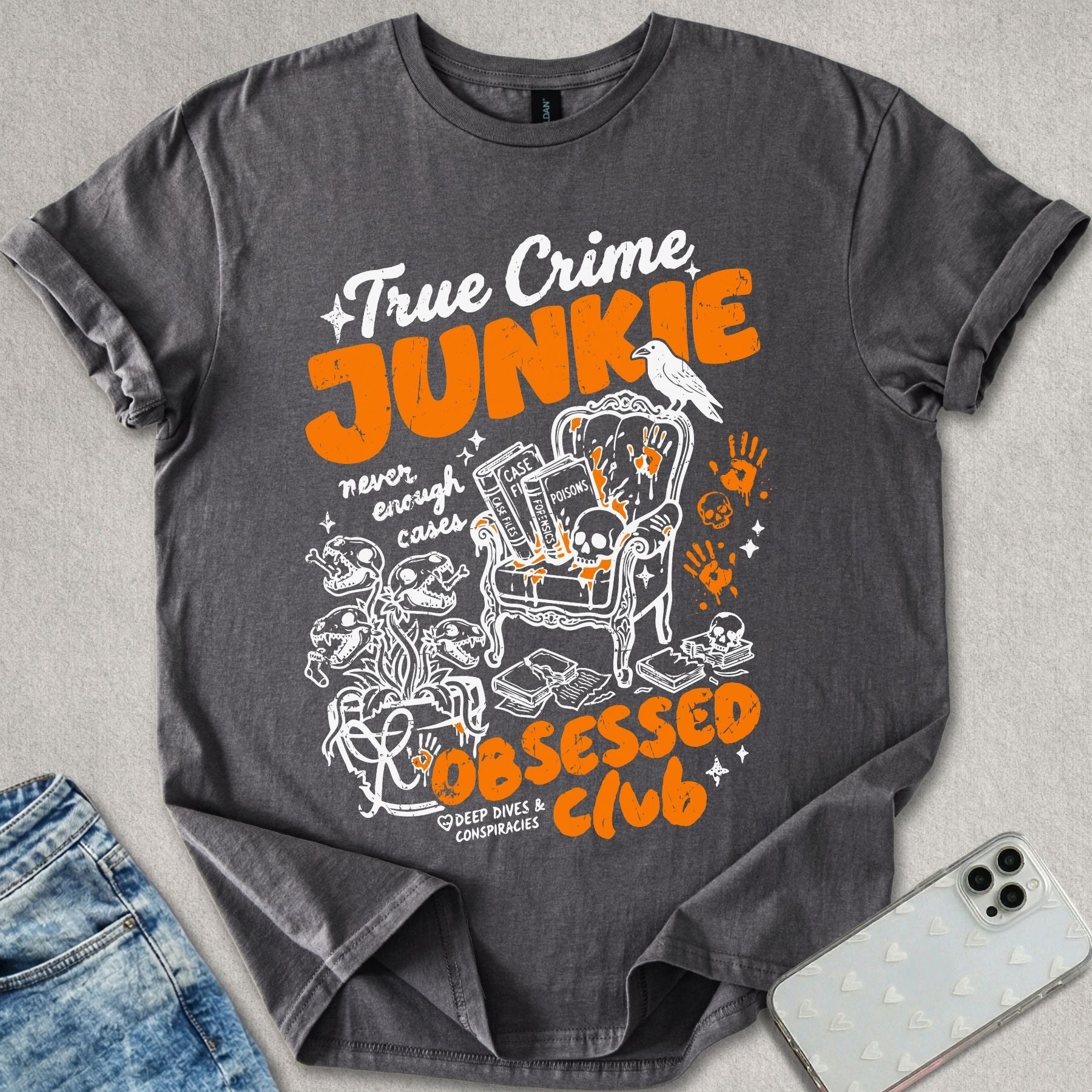 True Crime Junkie T-shirt
