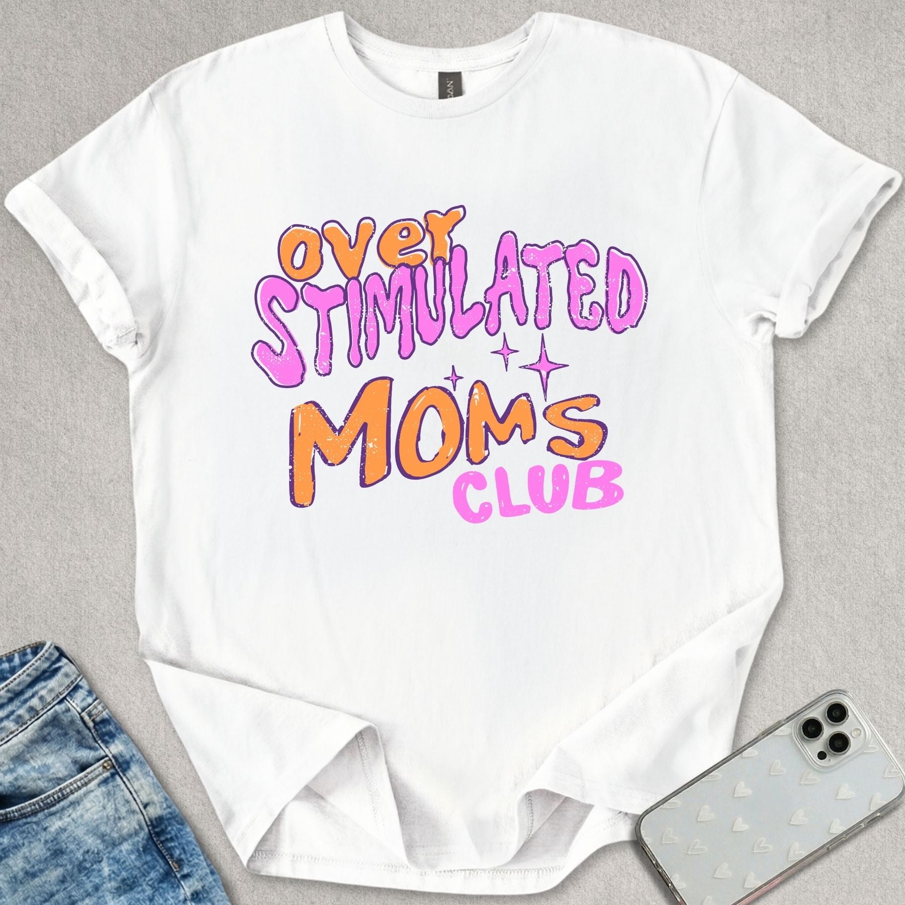 Overstimulated Moms Club T-shirt