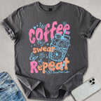 Coffee Swear Repeat T-shirt
