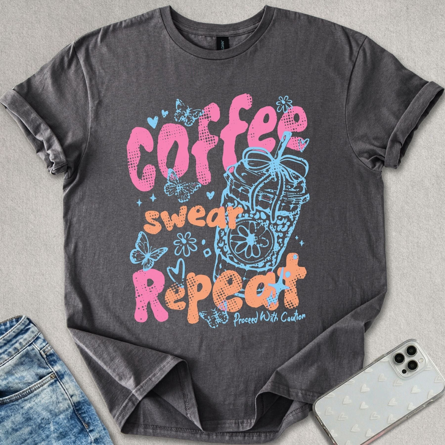 Coffee Swear Repeat T-shirt