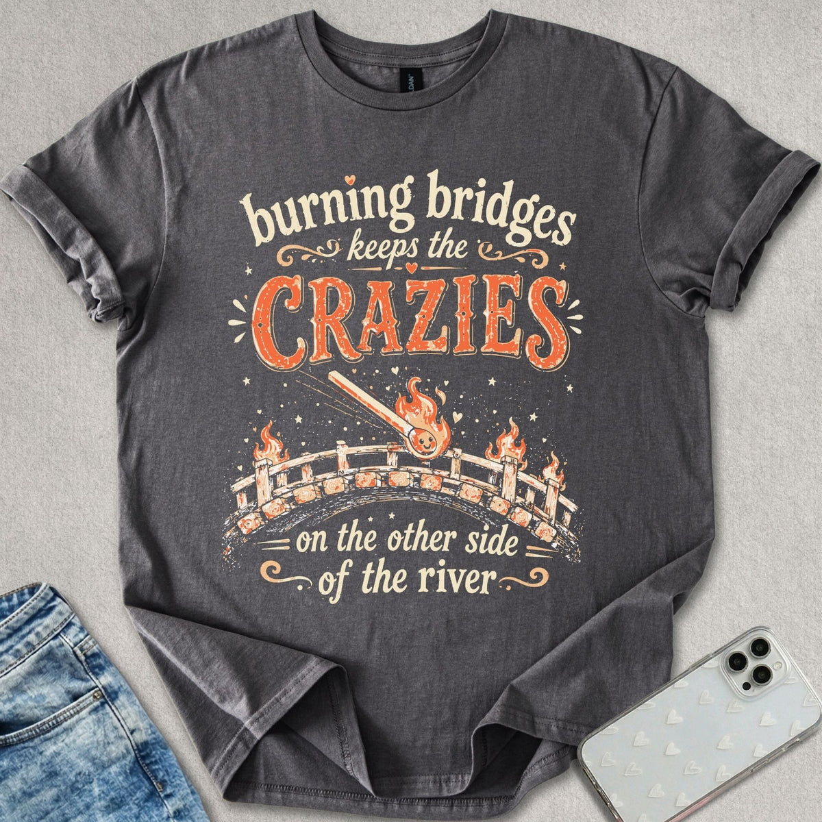 Burning Bridges T-shirt