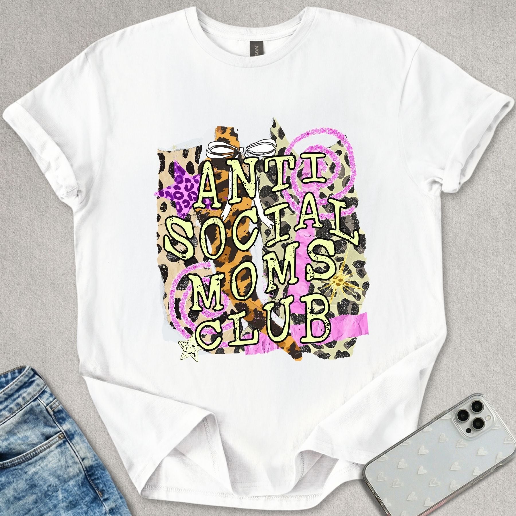 Anti Social Moms T-shirt