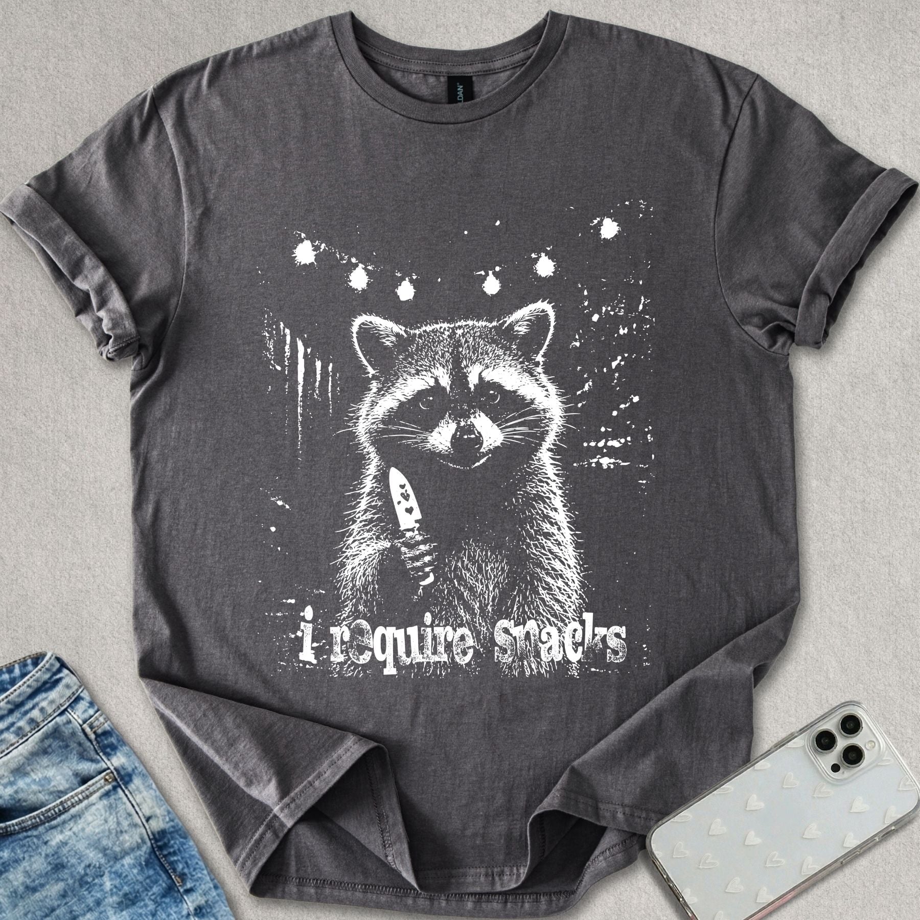 I Require Snacks T-shirt