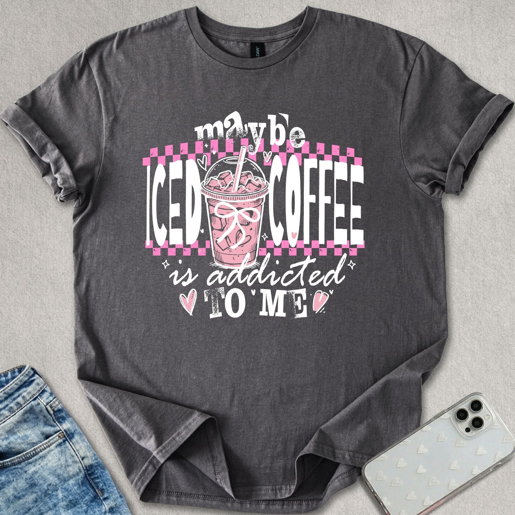 Addicted Ice Coffee T-shirt