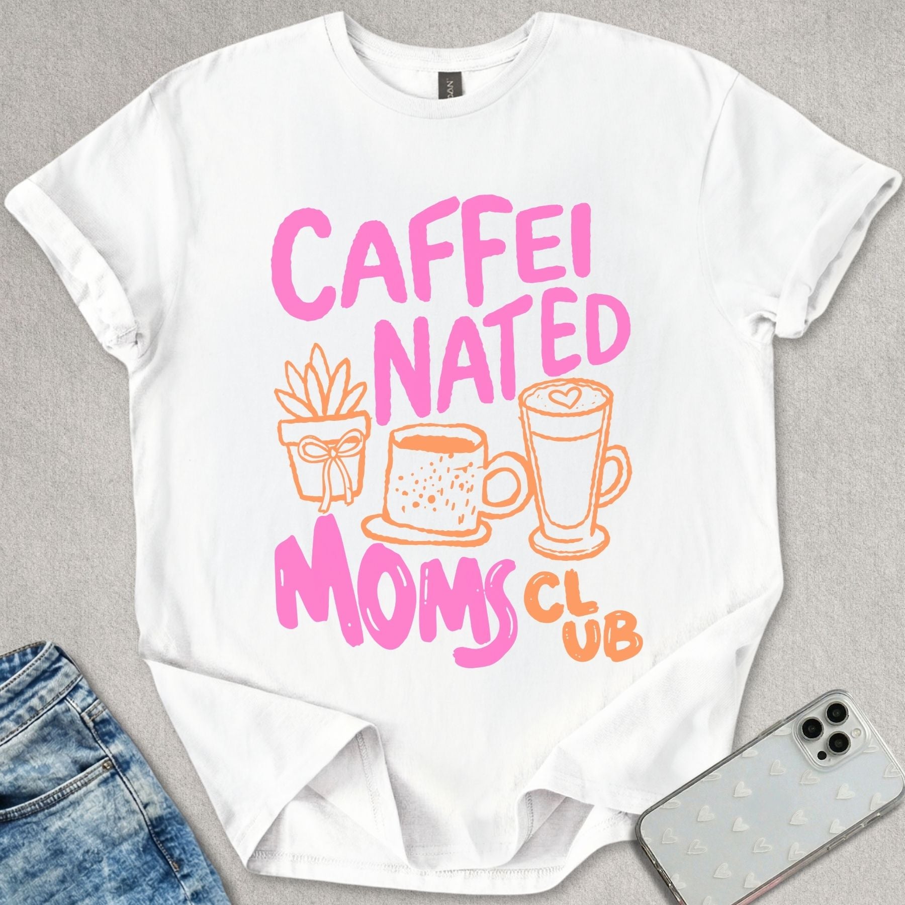 Caffeinated Moms Club T-shirt