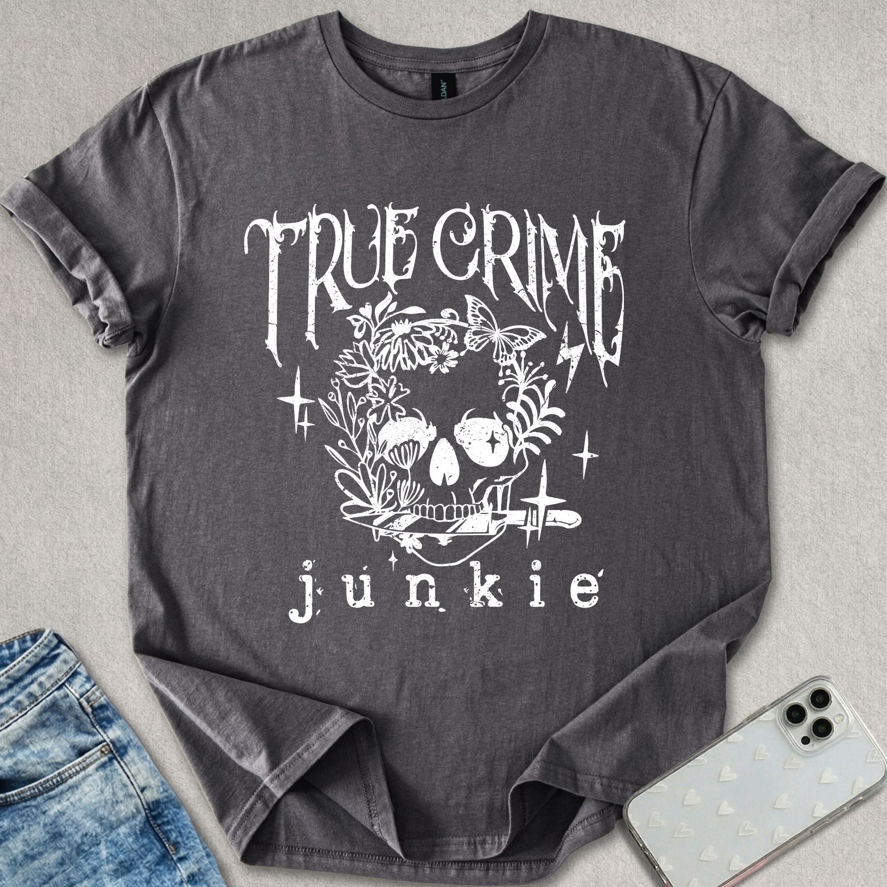 True Crime Junkie T-shirt
