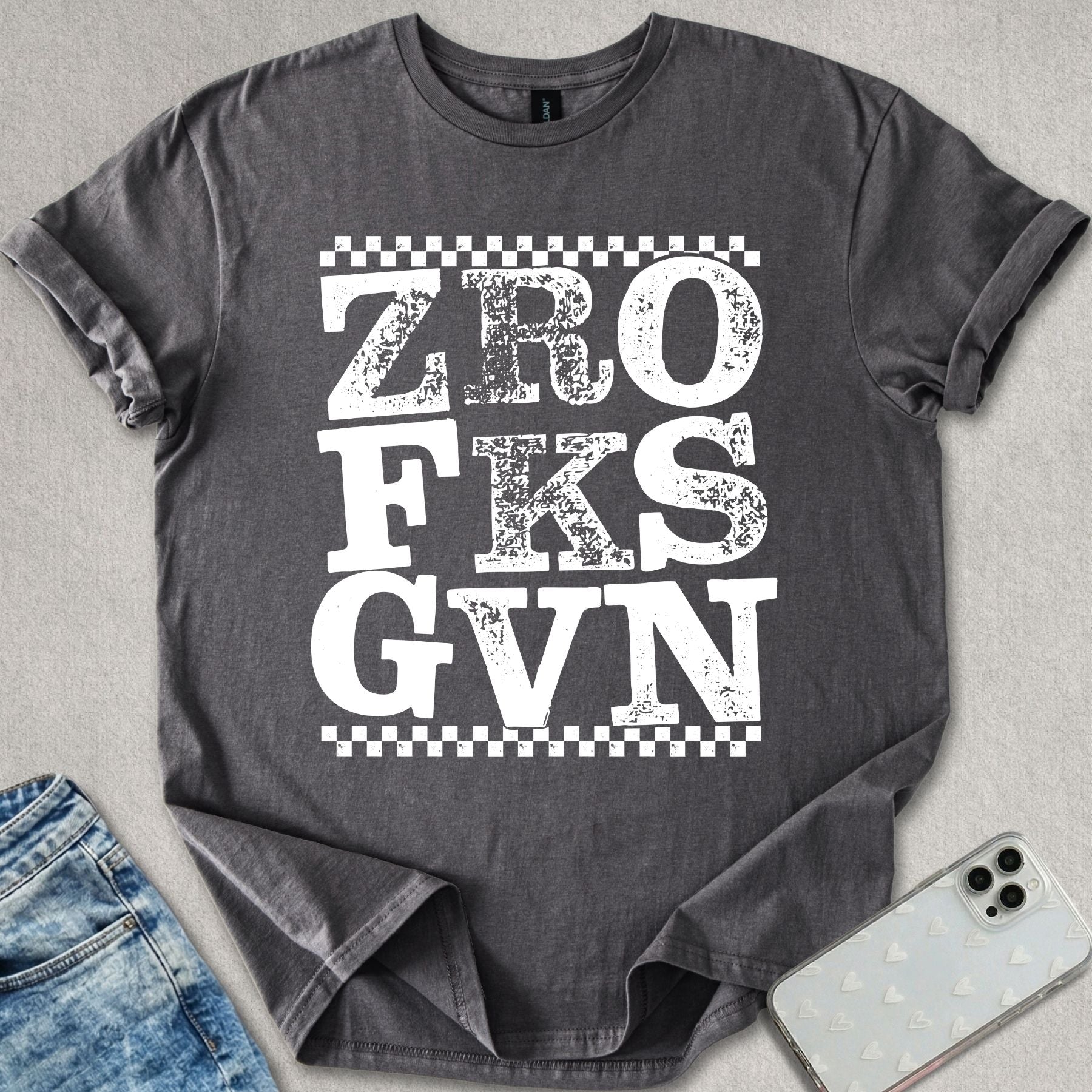 Zro Fks Gvn T-shirt