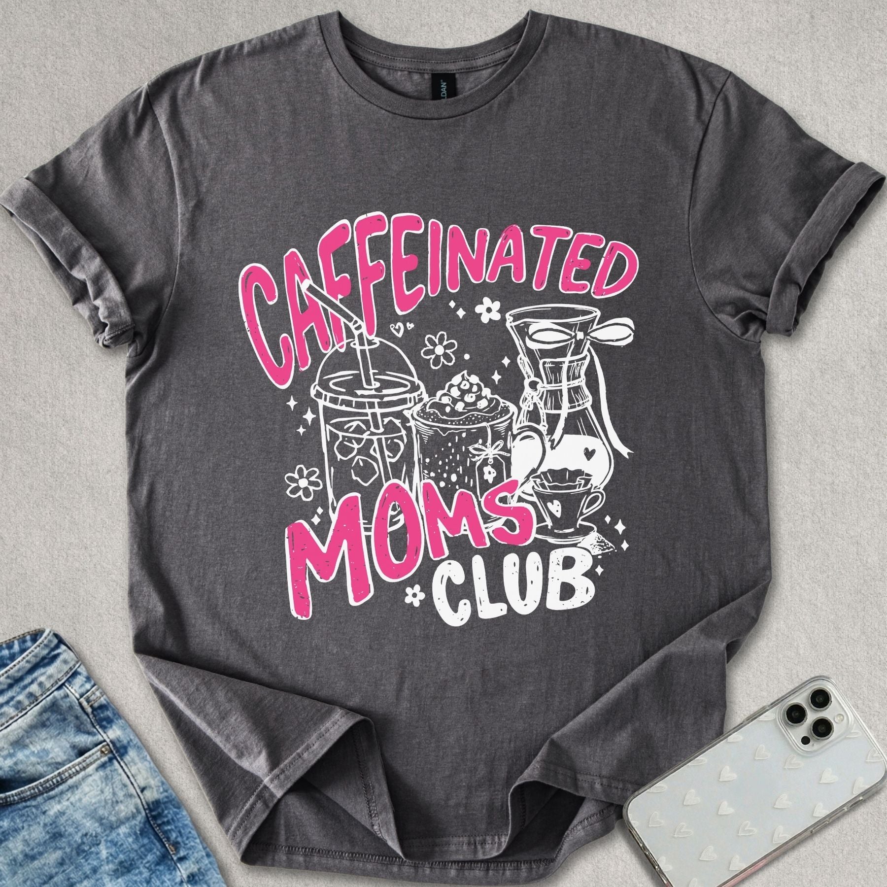 Caffeinated Moms Club T-shirt