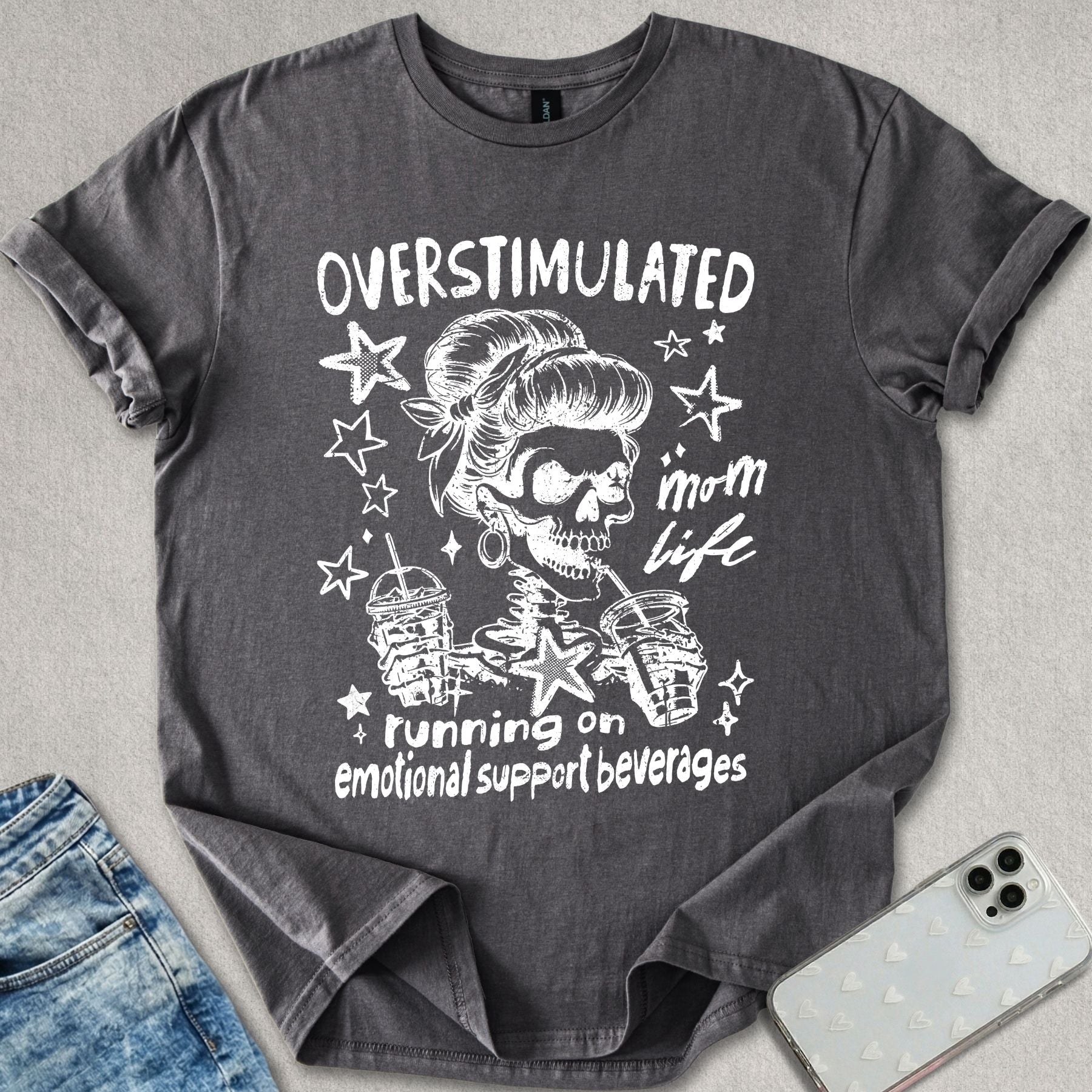 Overstimulated Moms Club T-shirt