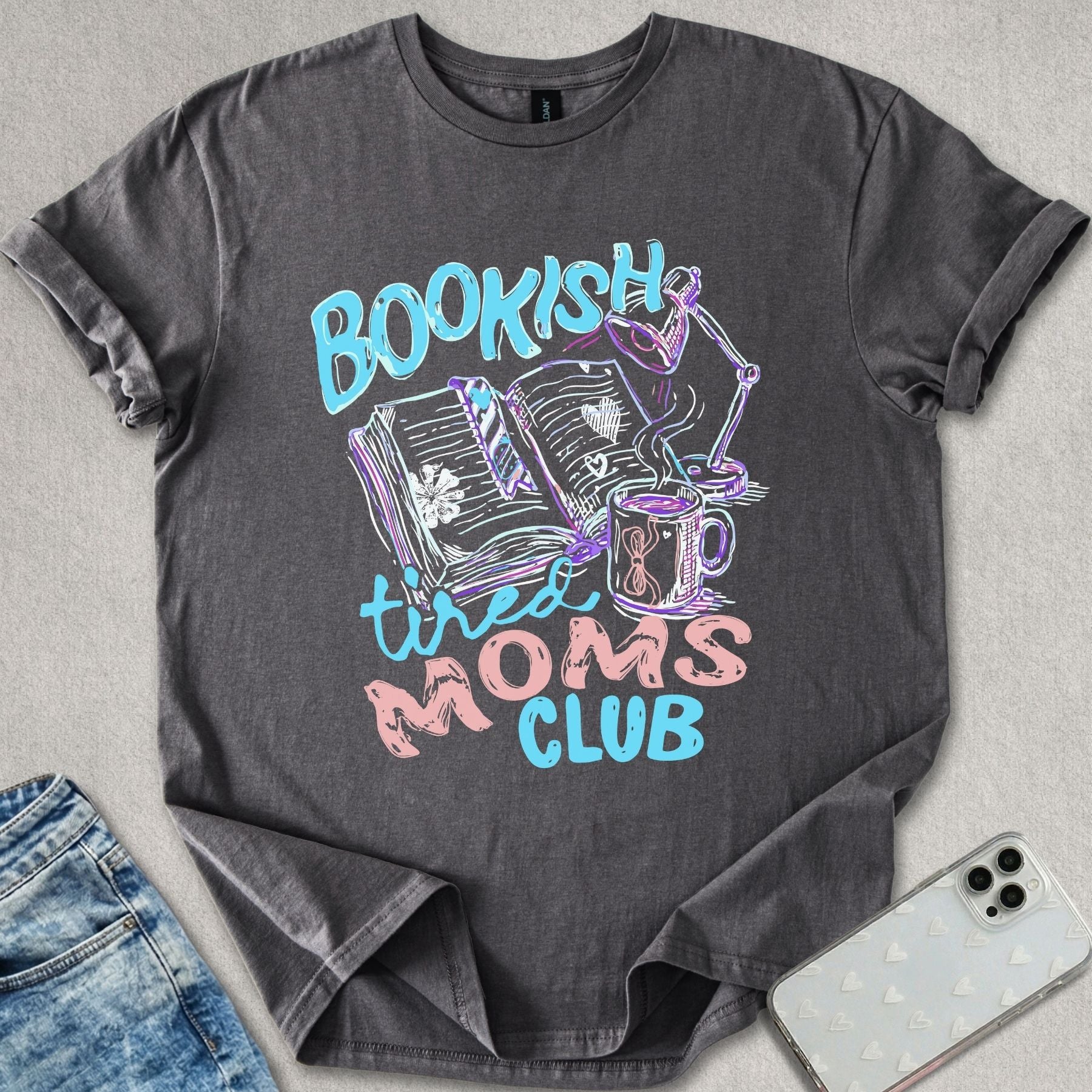 Bookish Moms Club T-shirt