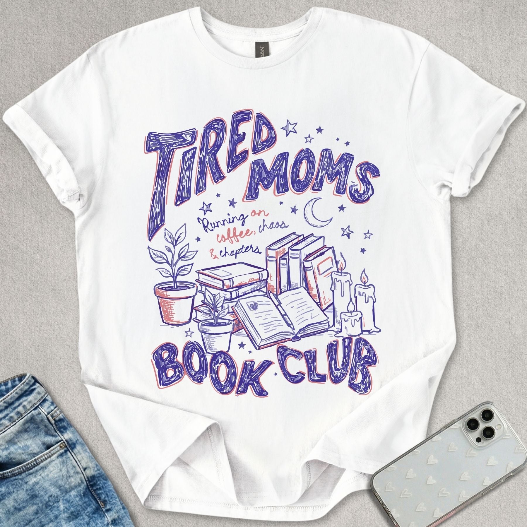 Tired Moms Club T-shirt