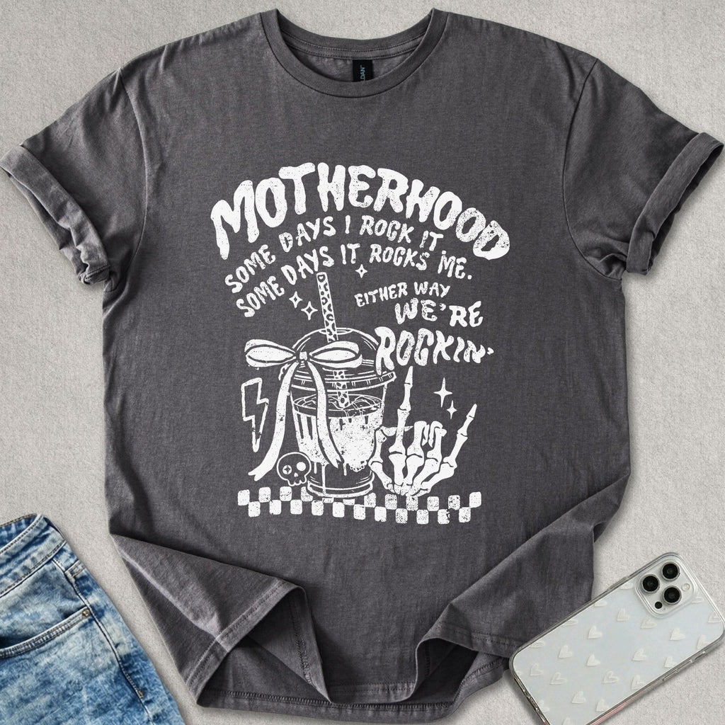 Motherhood Rocking It T-shirt