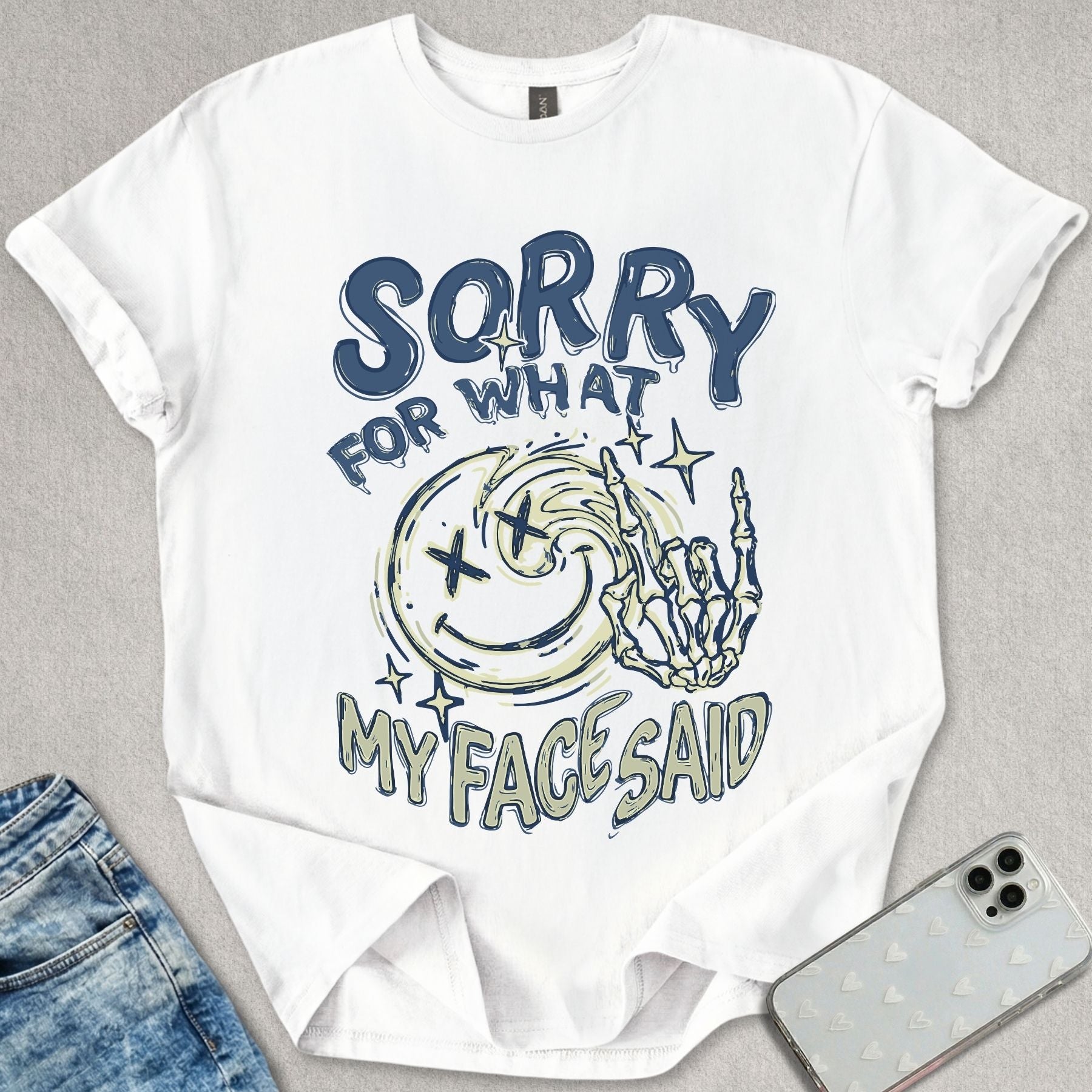Sorry My Face T-shirt