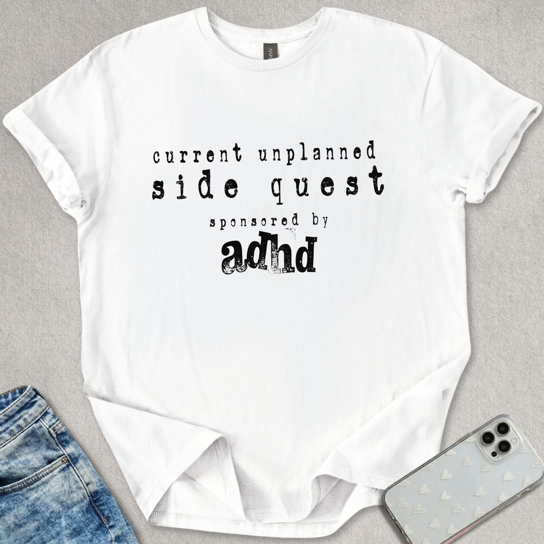 ADHD Side Quest T-shirt