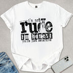 Not Rude Honest T-shirt