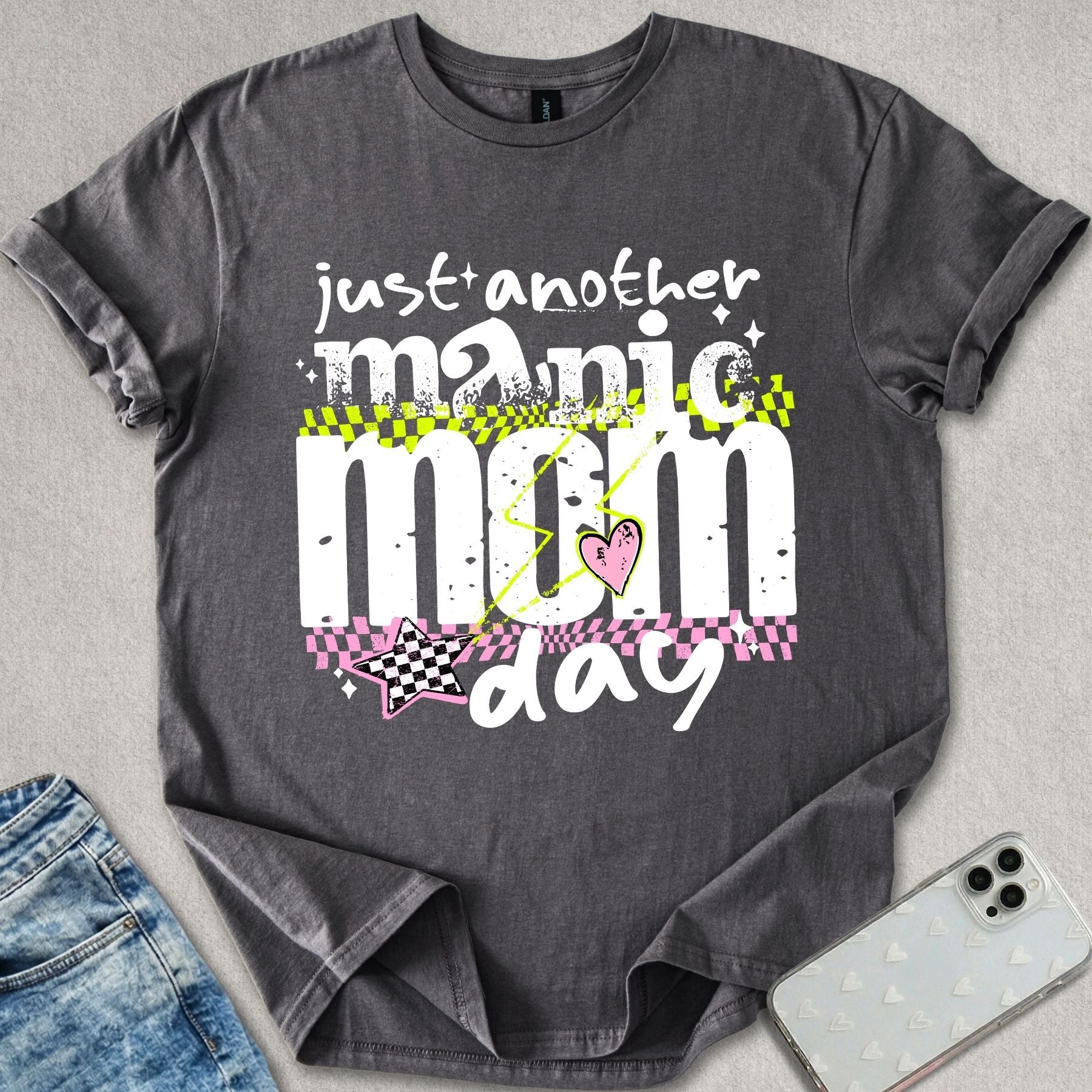 Manic Mom Day T-shirt