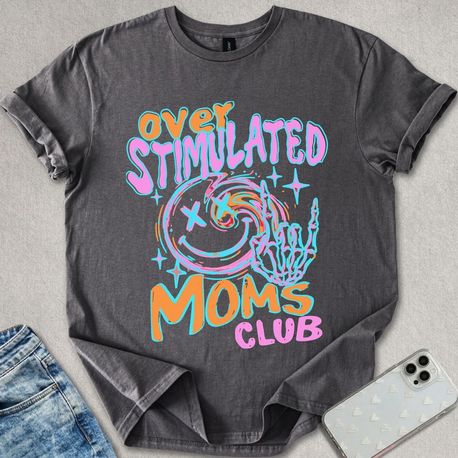 Overstimulated Moms Club T-shirt