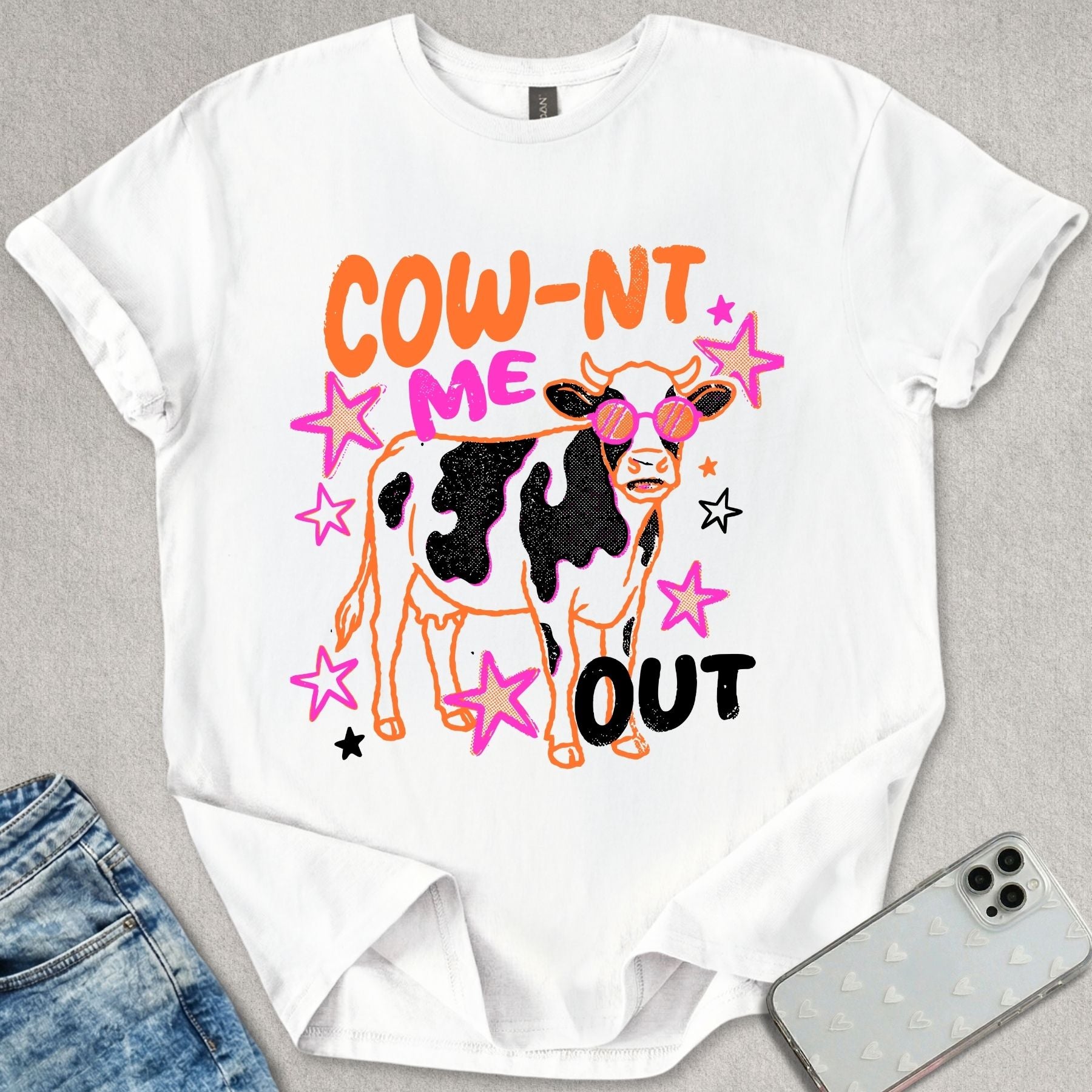 Cow-nt Me Out T-shirt