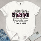 19 Tabs Open T-shirt