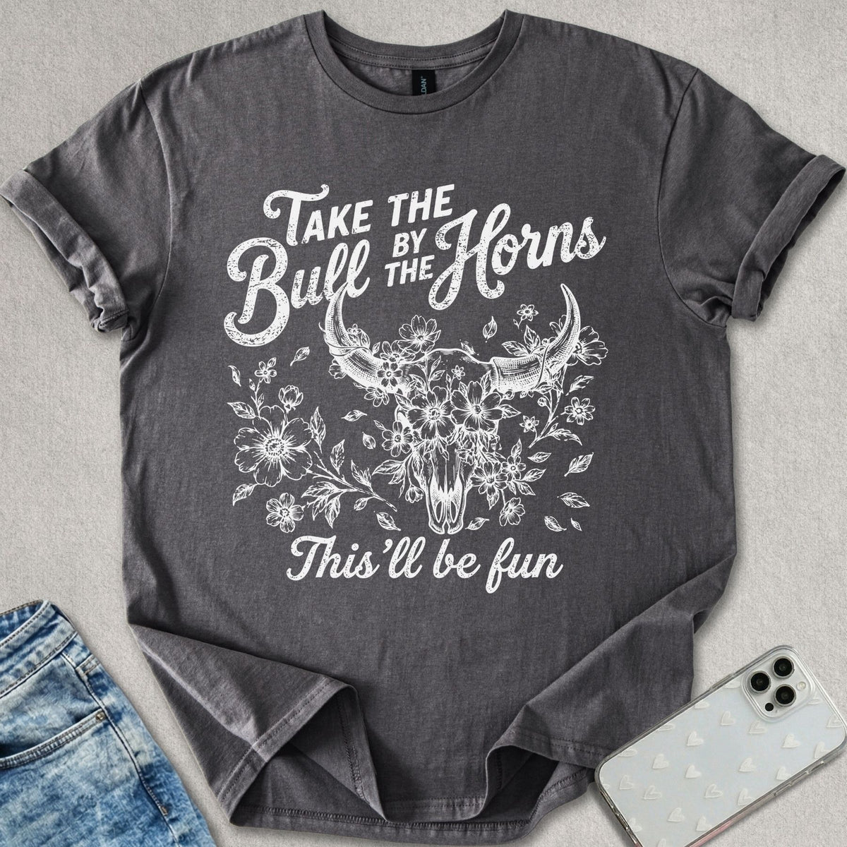By The Horns T-shirt