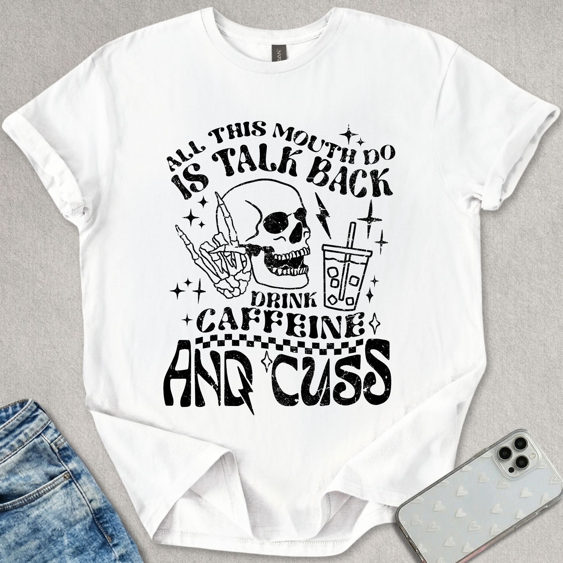 Drink Caffeine & Cuss T-shirt