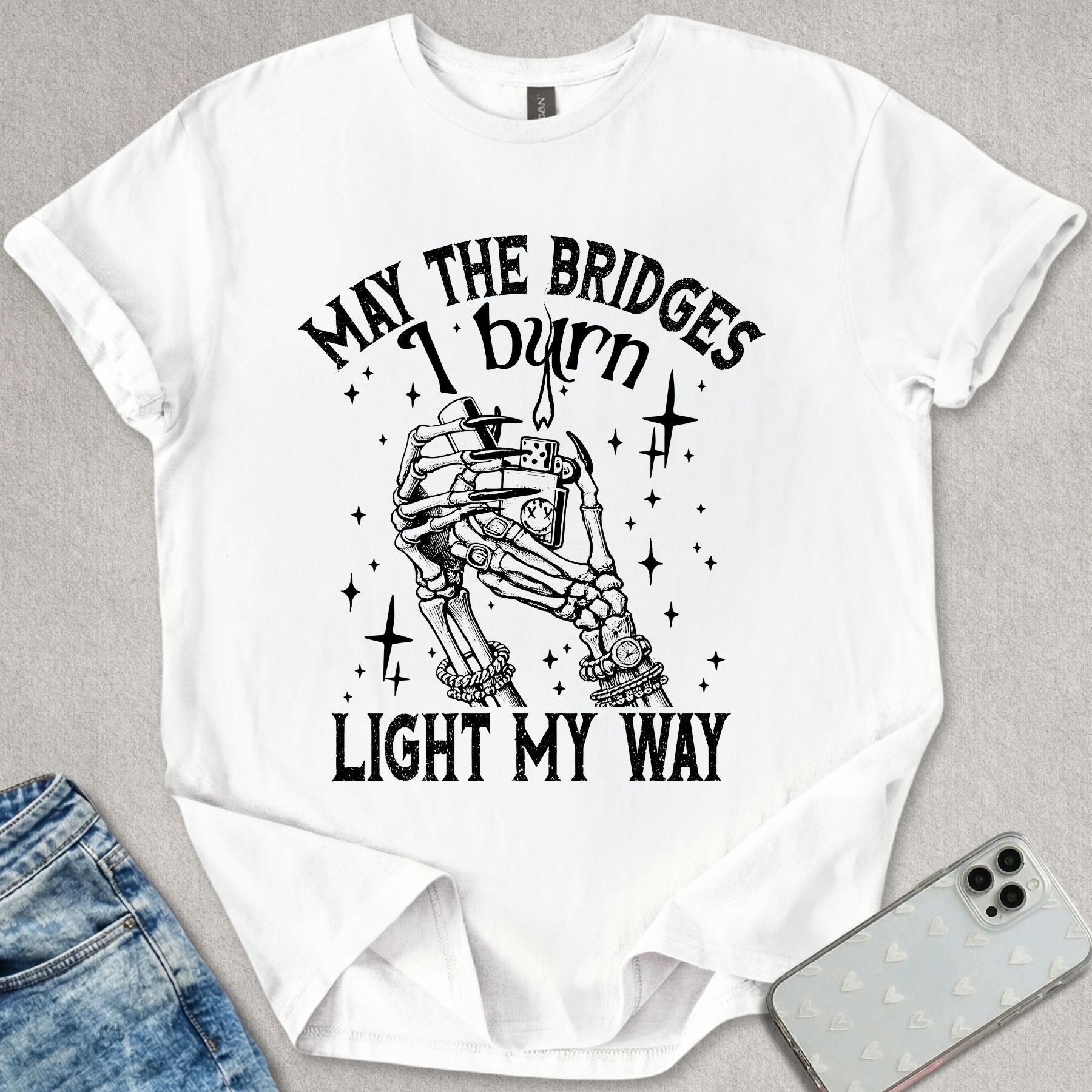 The Bridges I Burn T-shirt
