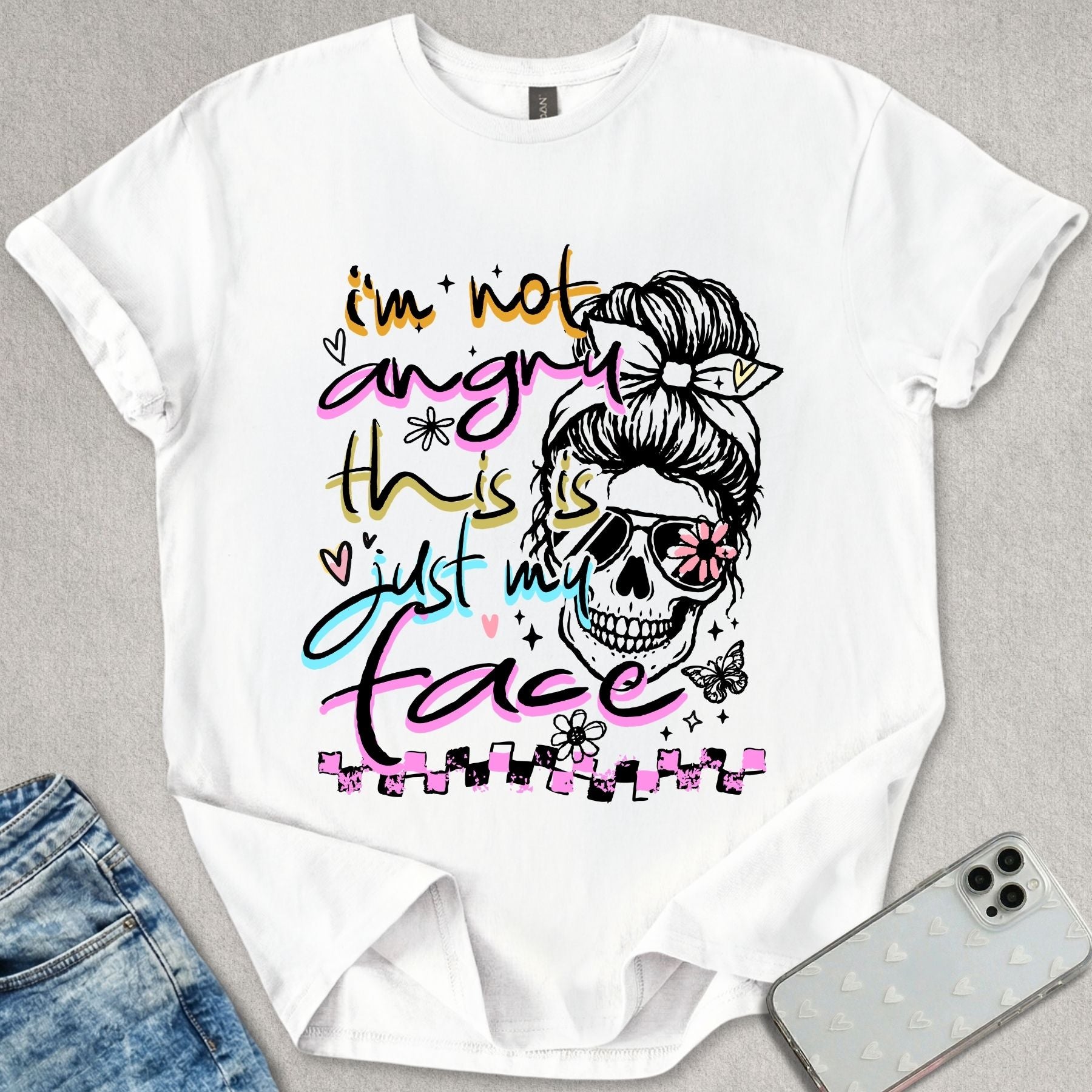I'm Not Angry T-shirt
