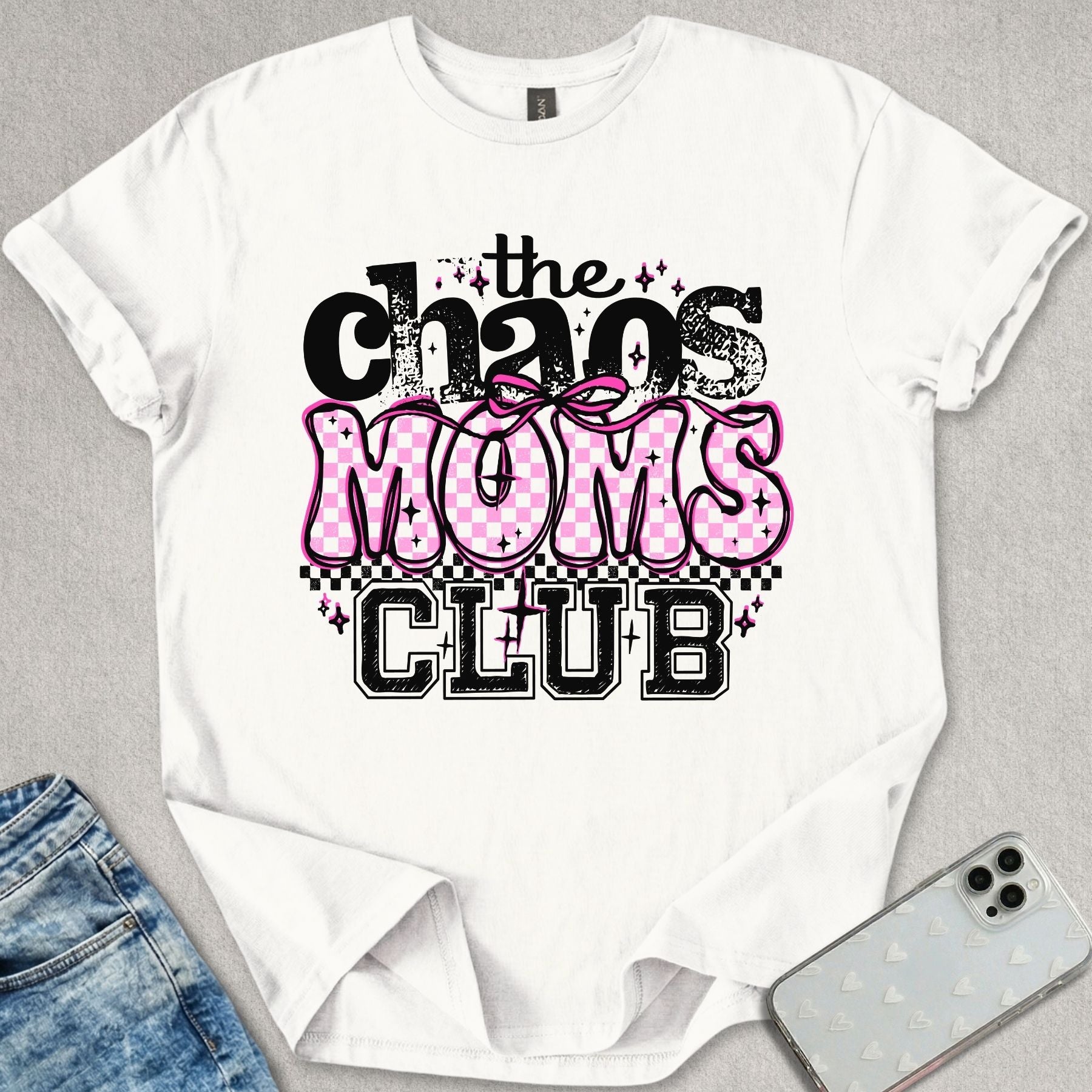 Chaos Mom's Club T-shirt