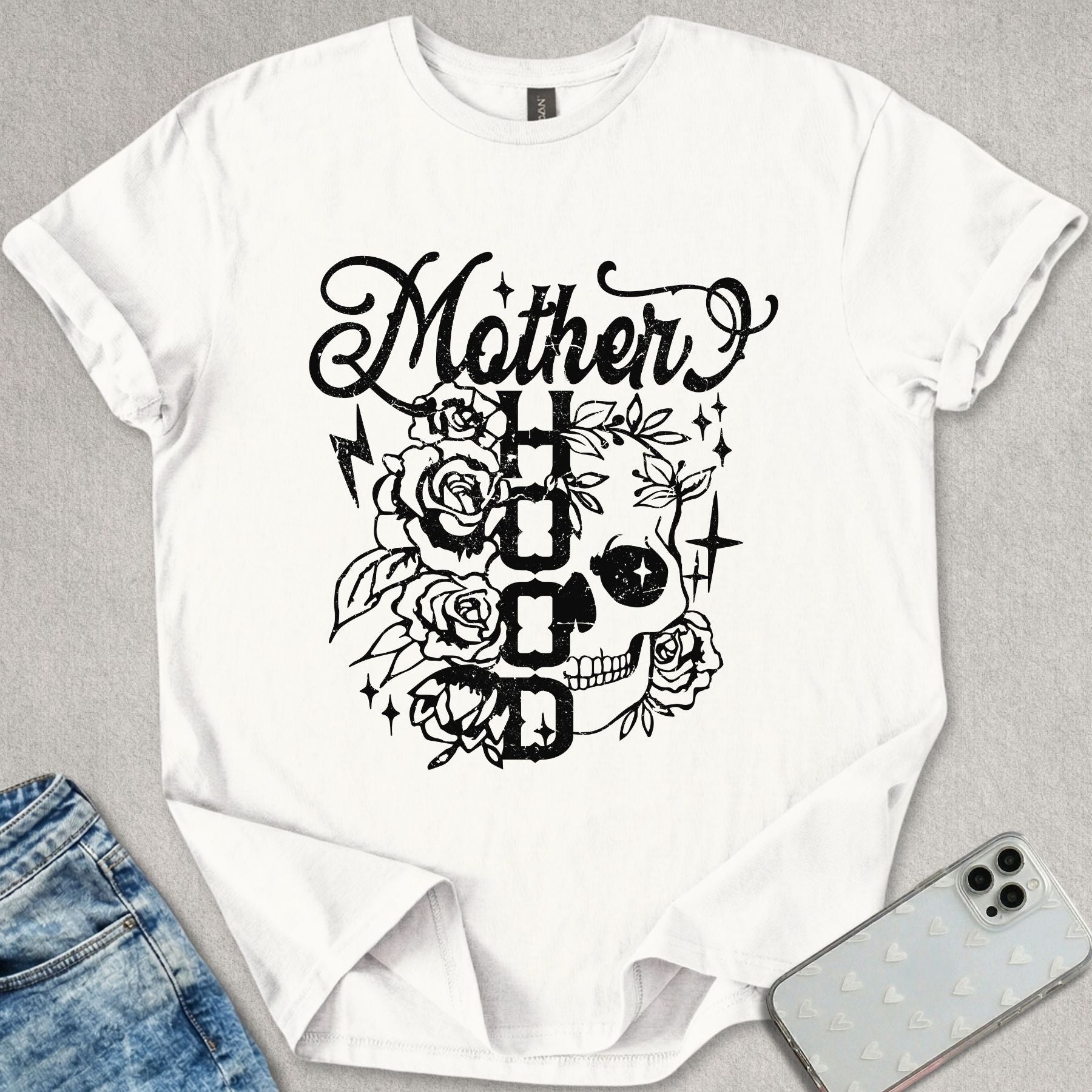 Motherhood Skull T-shirt