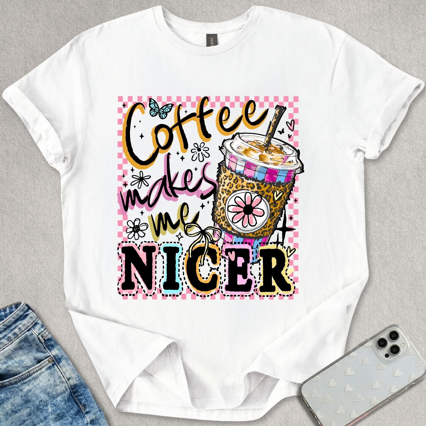 Coffee Makes Me Nicer T-shirt