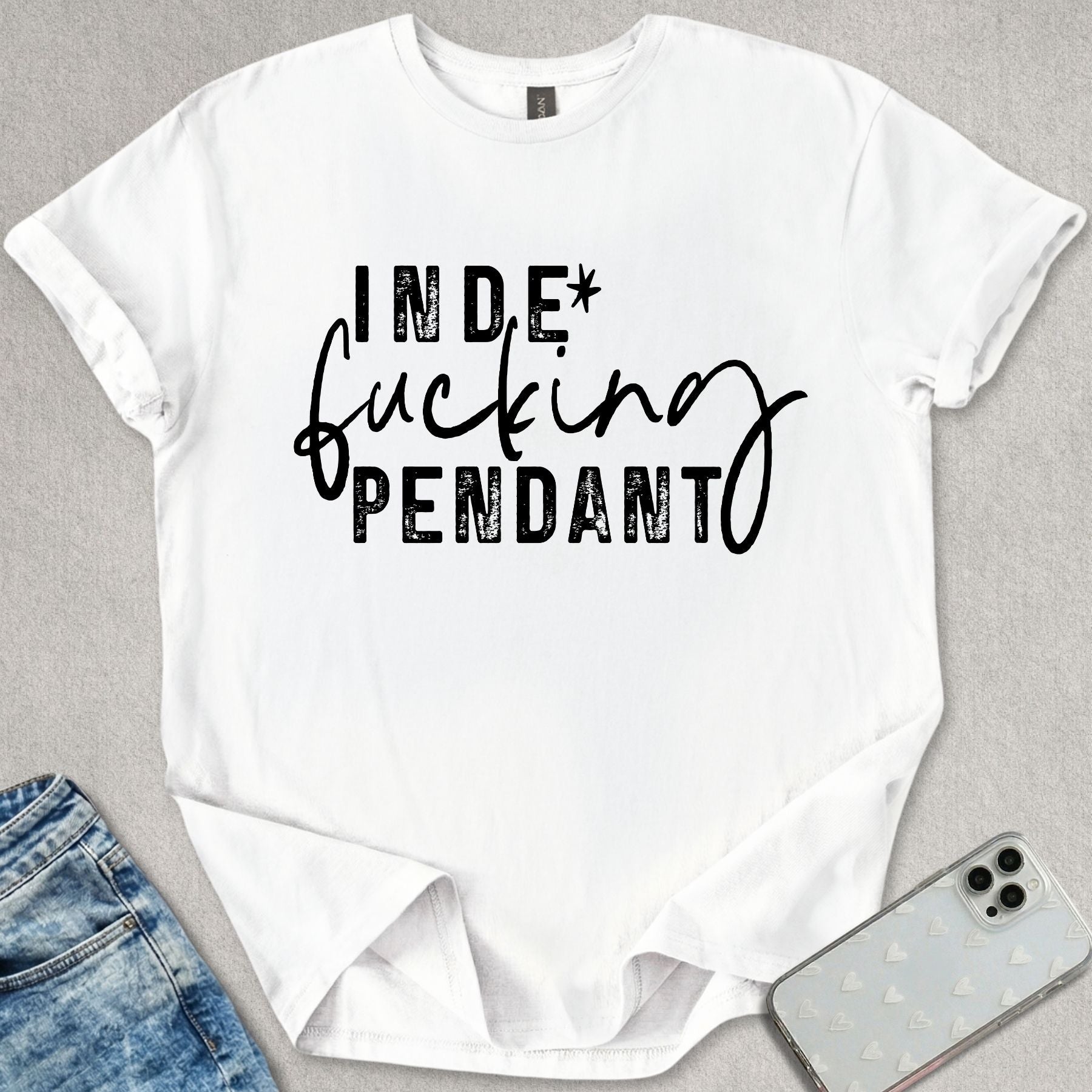 Inde-f*cking-pendant T-shirt