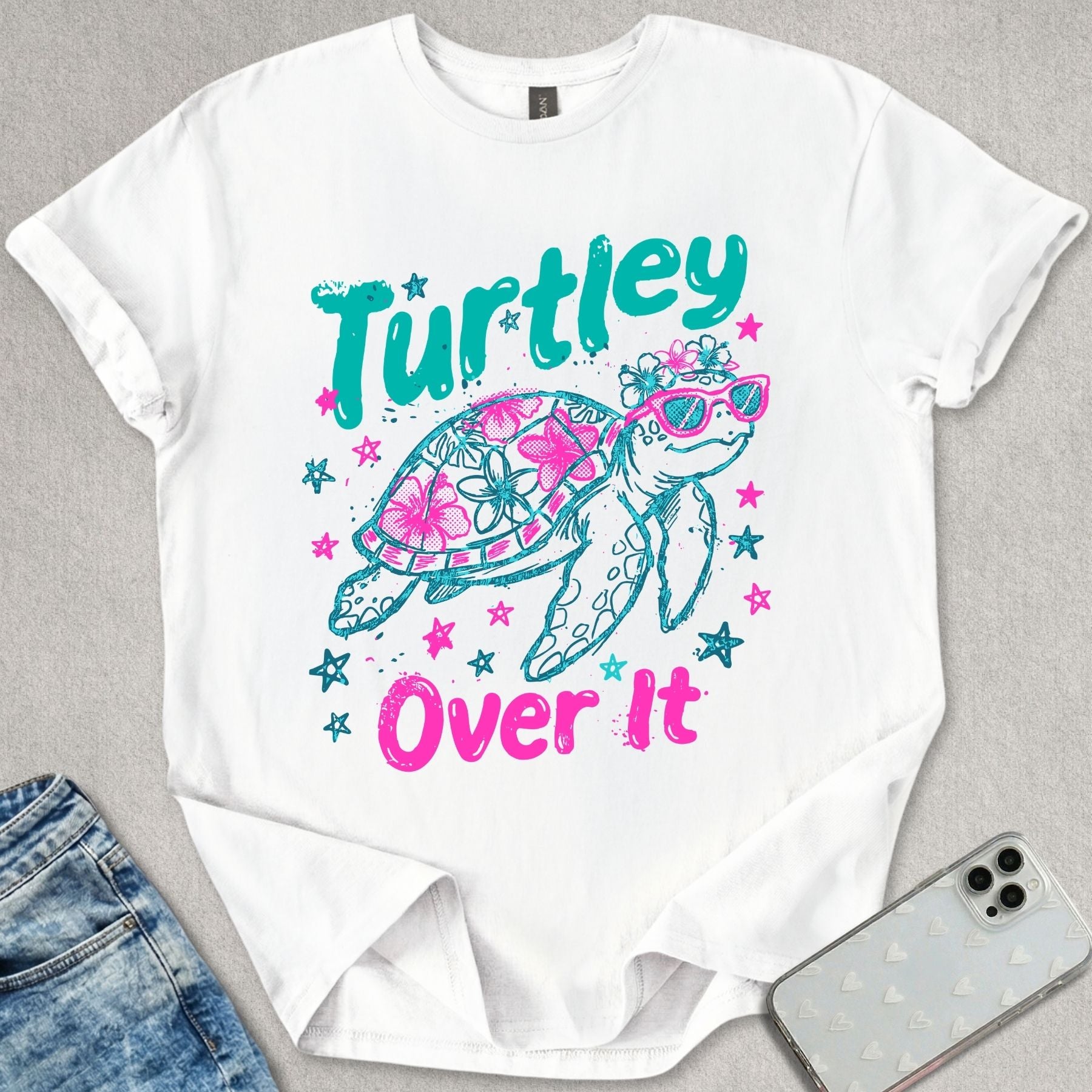 Turtley Over It T-shirt