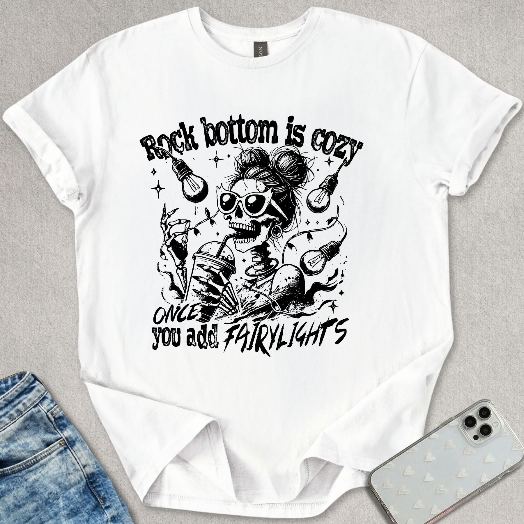 Rock Bottom Skellie T-shirt
