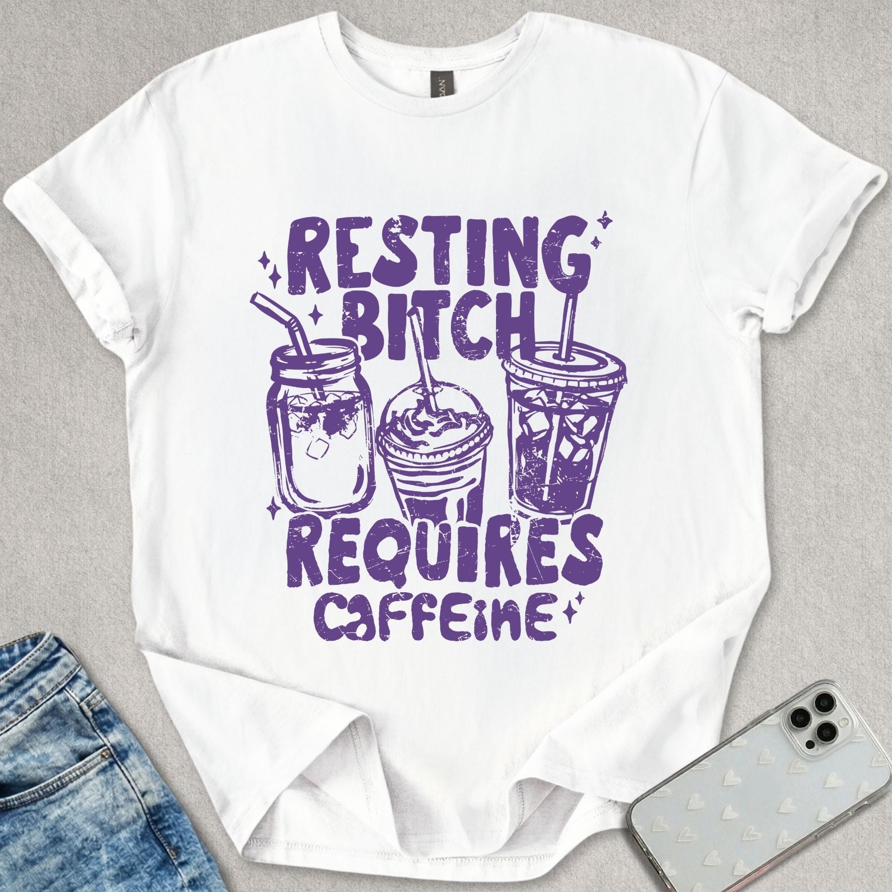 Requires Caffeine T-shirt