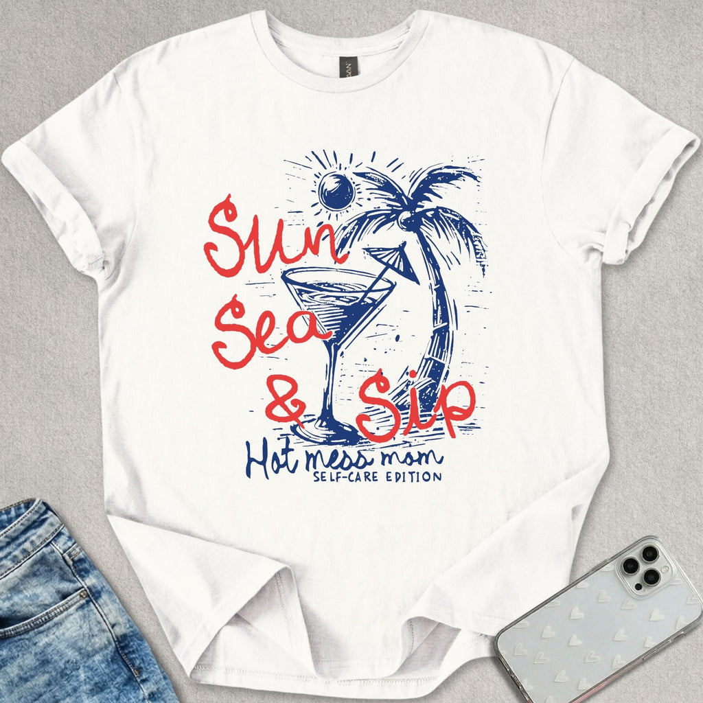Sun Sea Sip T-shirt