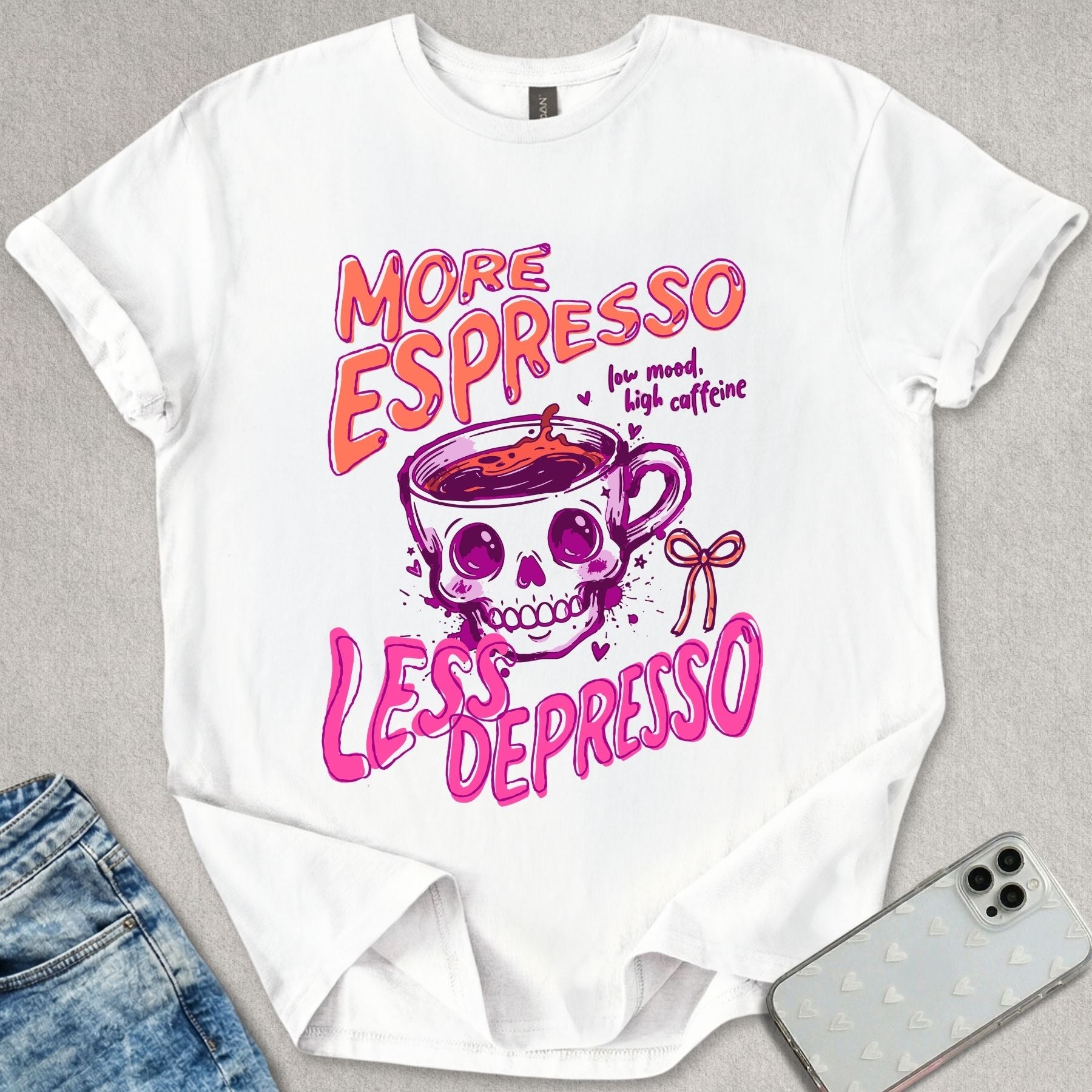 More Espresso Less Depresso T-shirt