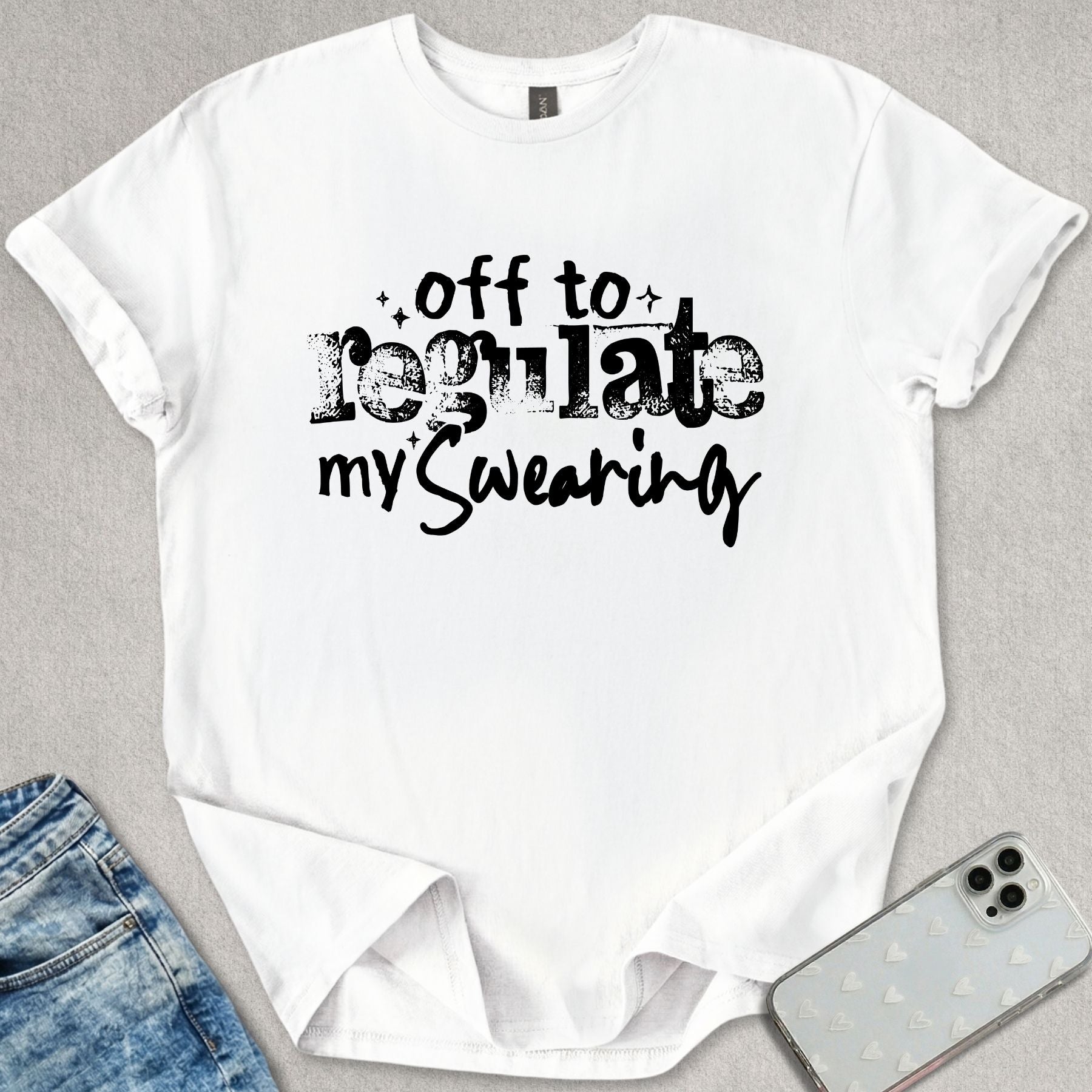 Regulate My Swearing T-shirt