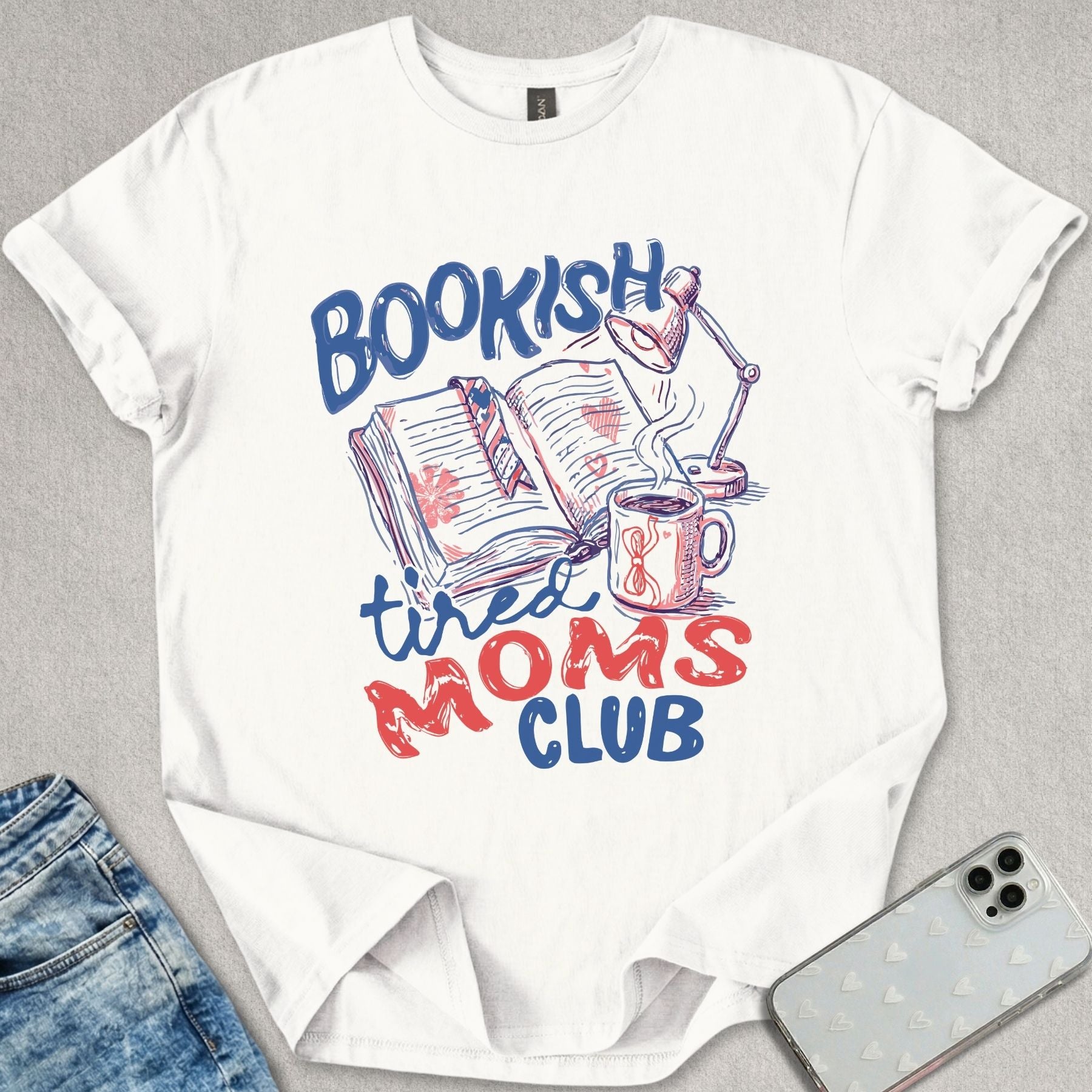 Bookish Moms Club T-shirt