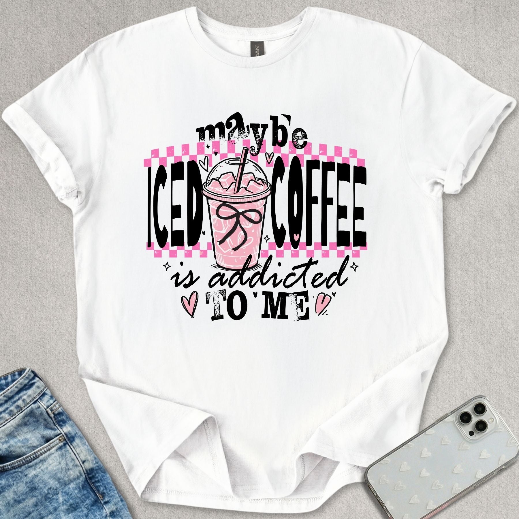 Addicted Ice Coffee T-shirt