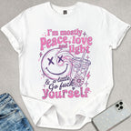Mostly Peace Love Light T-shirt