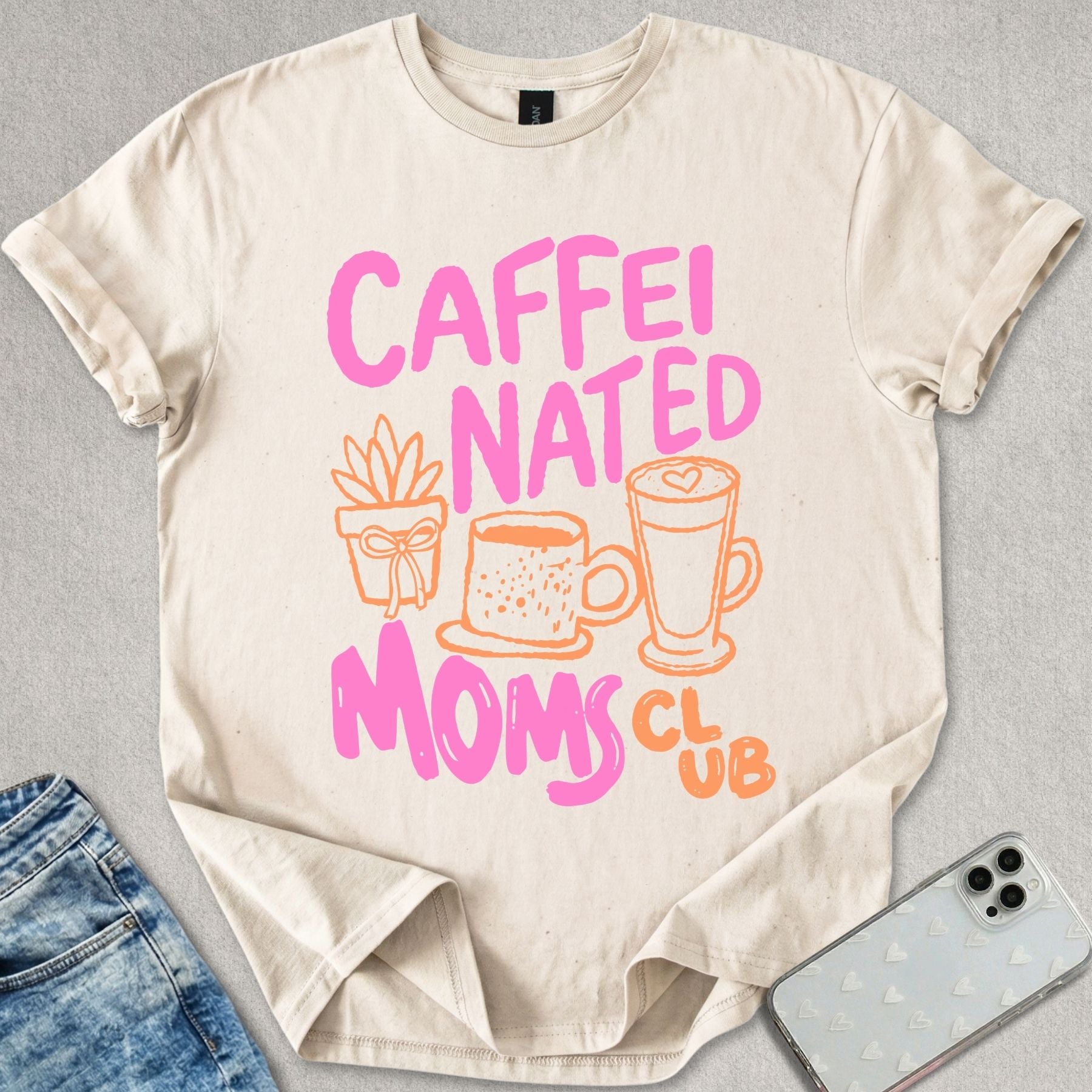 Caffeinated Moms Club T-shirt