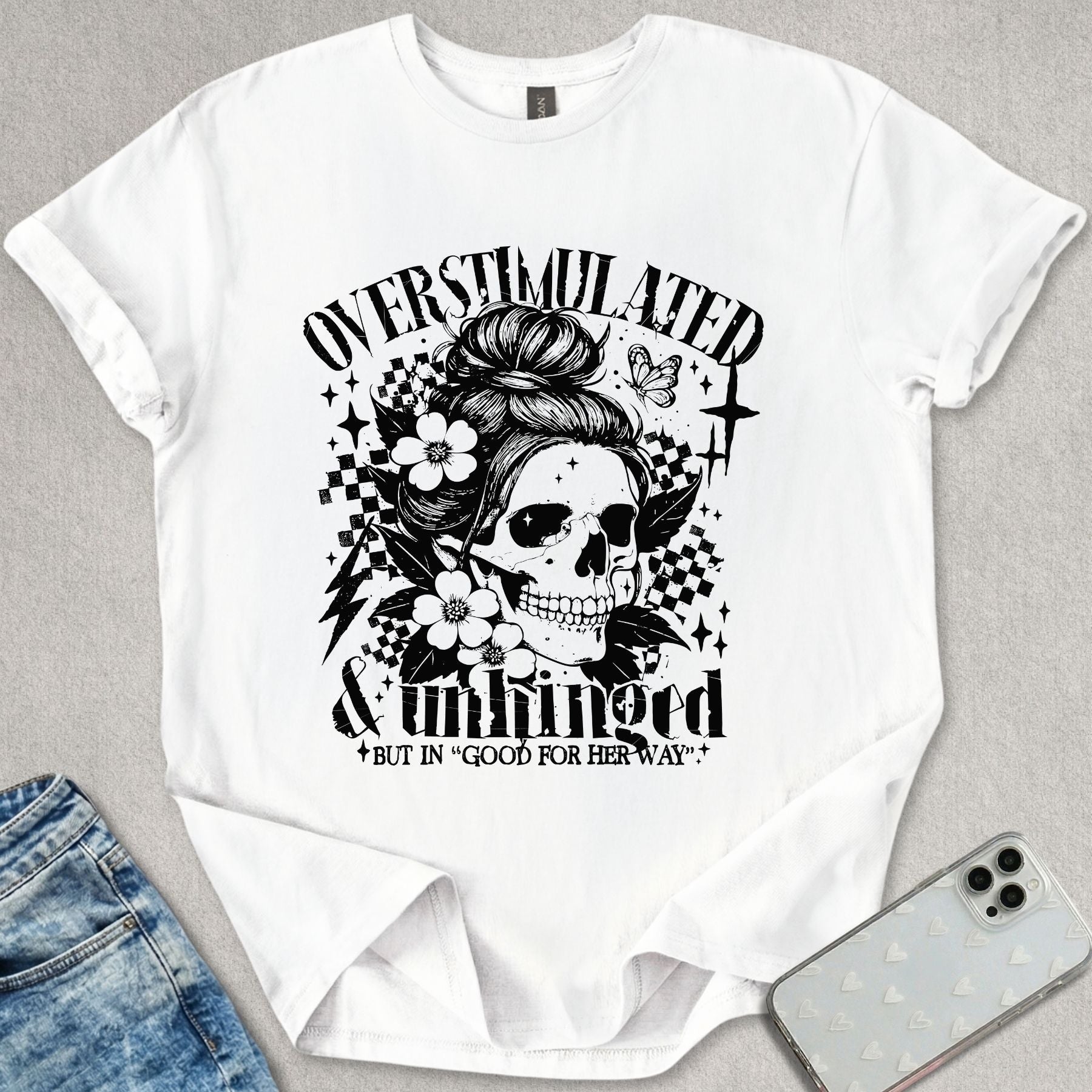 Overstimulated Unhinged T-shirt