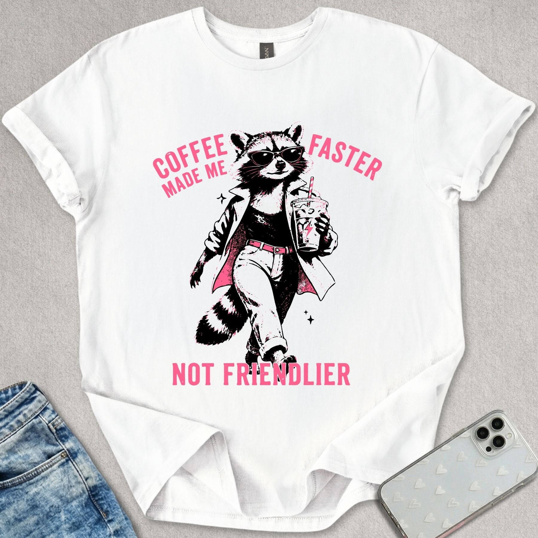 Coffee Made Me T-shirt