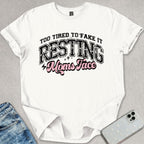 Resting Moms Face T-shirt