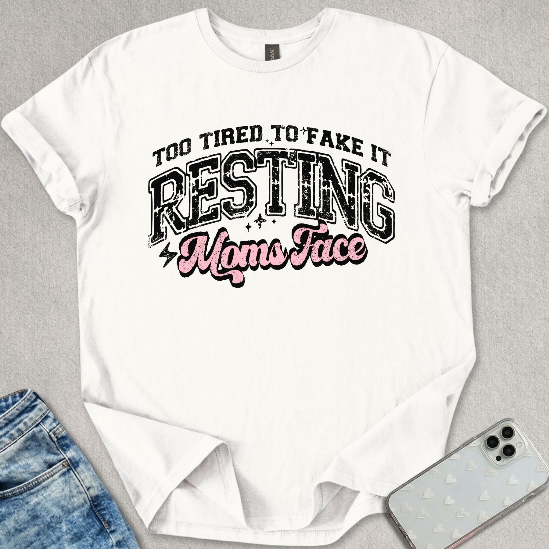 Resting Moms Face T-shirt