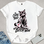 The Coffee Tried Cat T-shirt