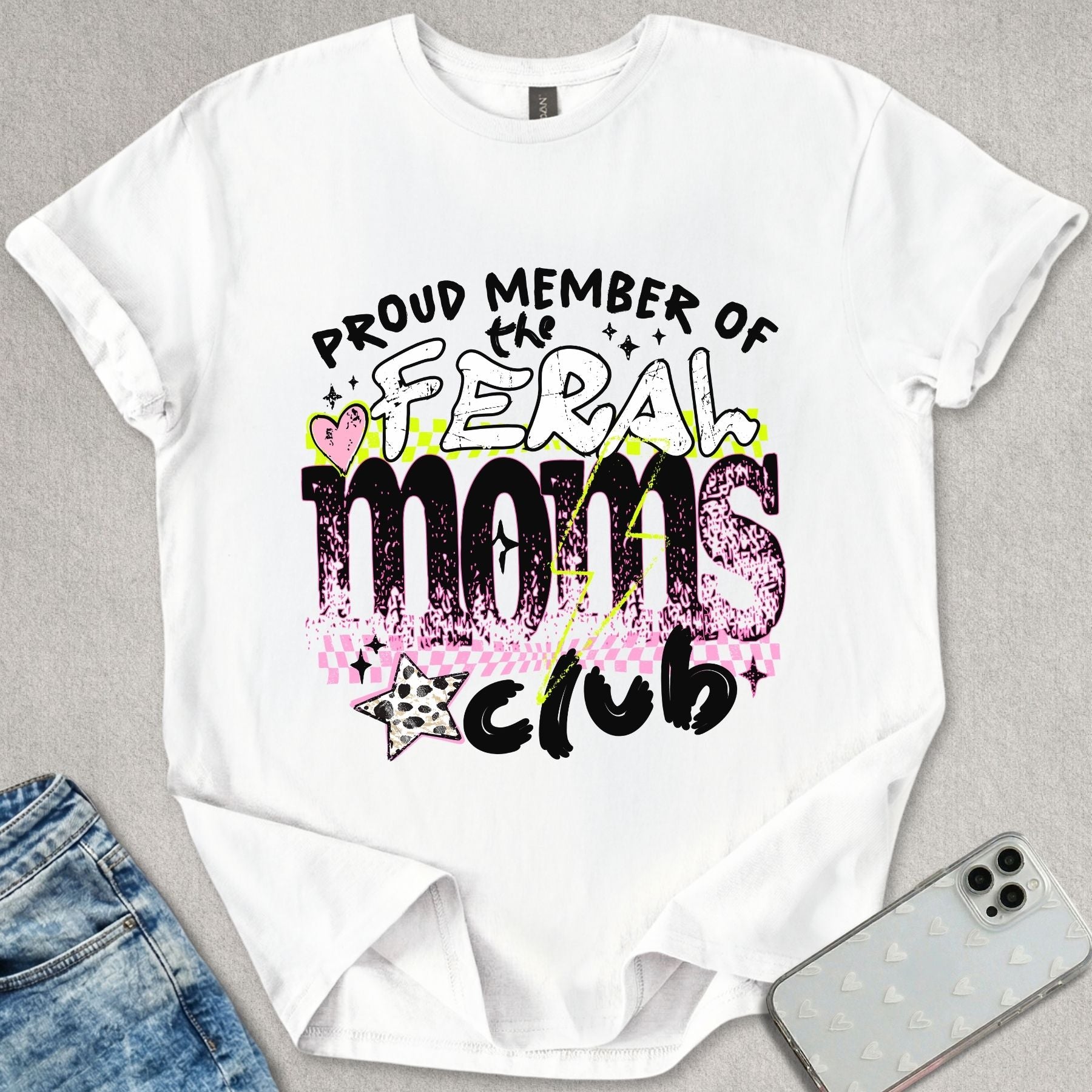 Feral Moms Club T-shirt