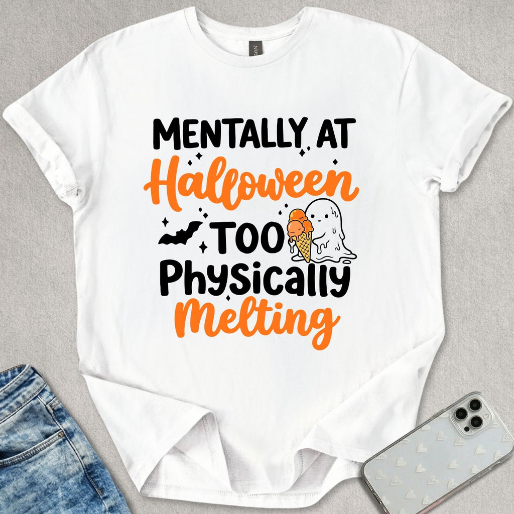 Mentally At Halloween T-shirt