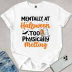 Mentally At Halloween T-shirt