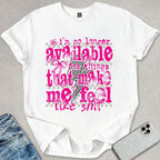 No Longer Available T-shirt